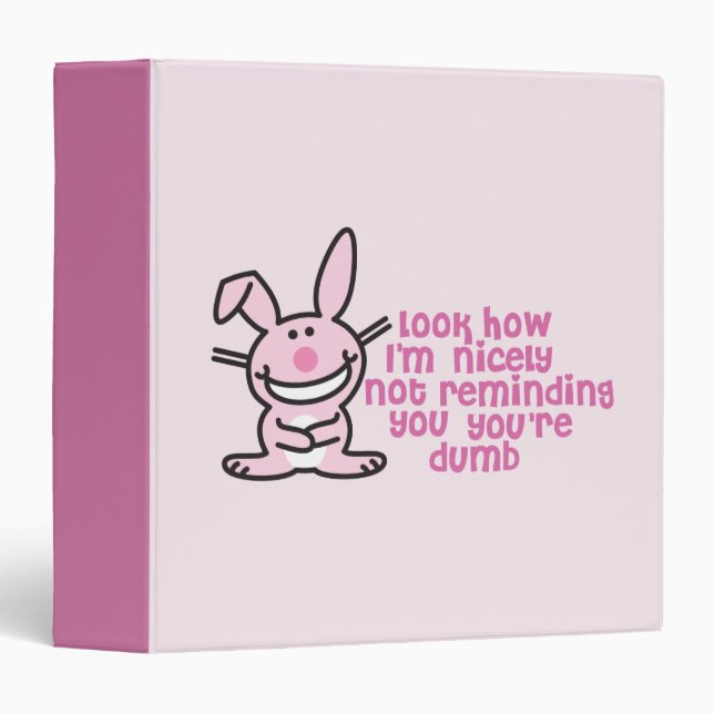 Not Reminding You 3 Ring Binder (Front/Spine)