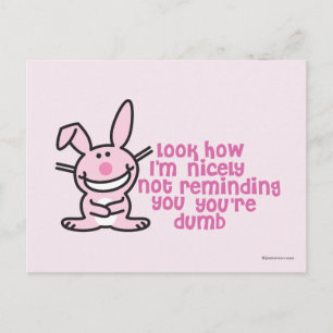 Not Reminding You Postcard