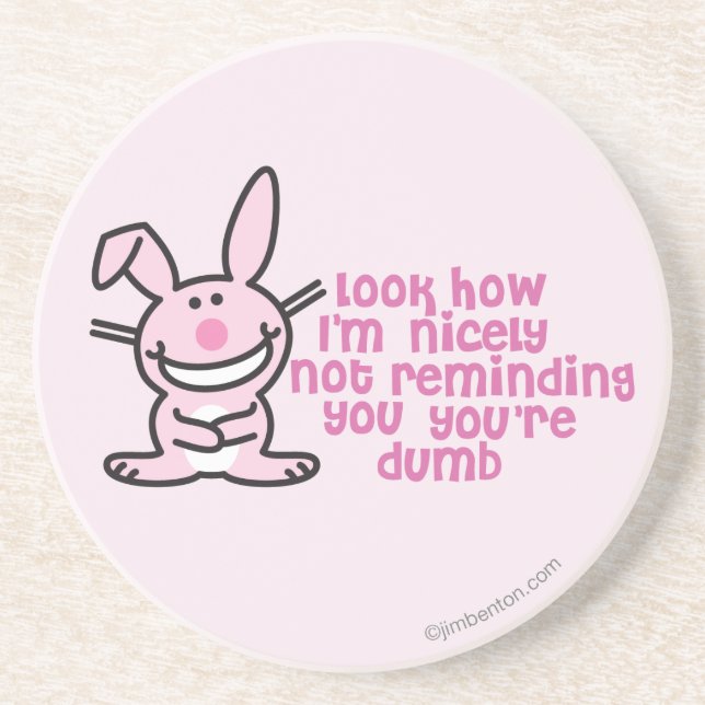 Not Reminding You Sandstone Coaster (Front)