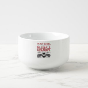 Not Retired – Just a Baseball Pro Soup Mug