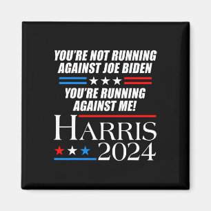 Not Running Against Joe Biden - Kamala Harris Deba Magnet