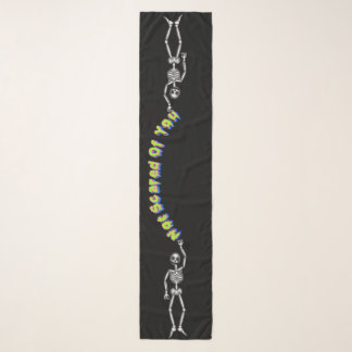Not Scared Of You Skeleton Scarf