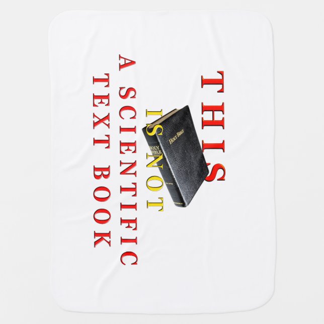 Not Science Baby Blanket (Front)