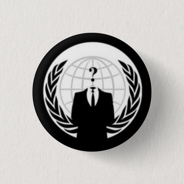 Not So Anonymous Button (Front)