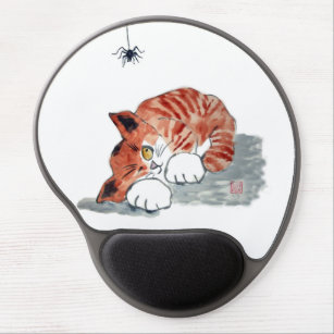 Not So Itsy Bitsy Spider and  Kitty Gel Mouse Pad