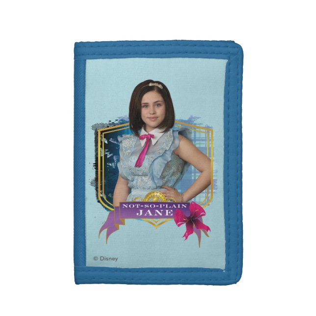 Not-So-Plain Jane Tri-fold Wallet (Front Vertical)