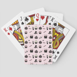 Not So Spooky Pinkoween Poker Cards