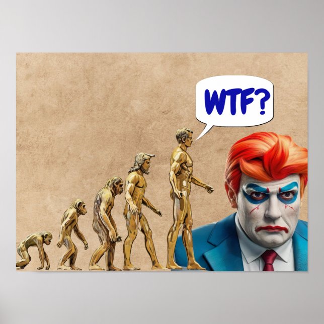 Not So Subtle Anti Trump Poster (Front)