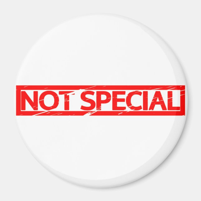 Not special Stamp Magnet (Front)