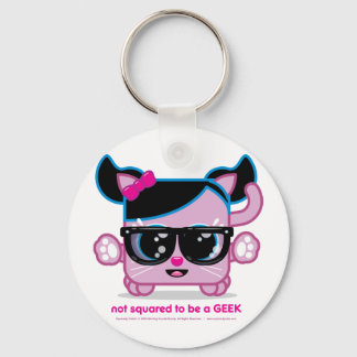 Not Squared to be a GEEK Keychain