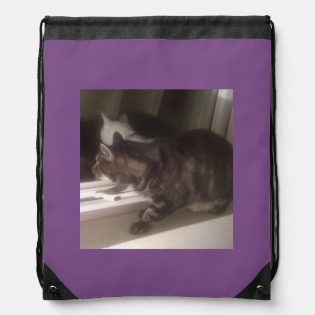 Not Talking to you Dave Drawstring Backpack (Front)