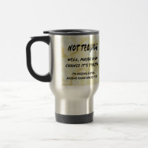 NOT tequila Travel Mug