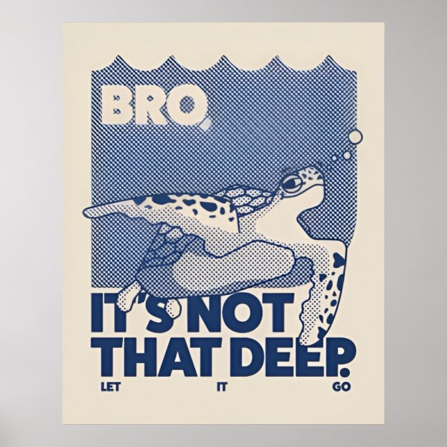 Not that deep  poster (Front)