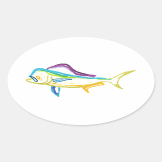 Not the ordinary oval sticker