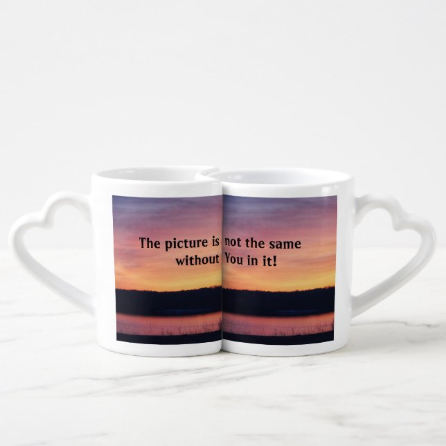 Not the same without You! Coffee Mug Set (Back Nesting)