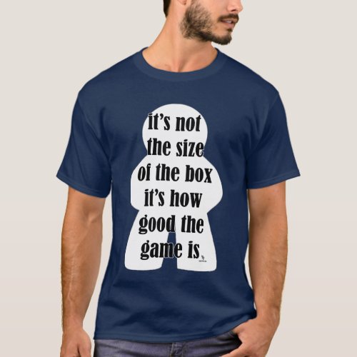 Not The Size Of Game Box Fun Slogan T_Shirt