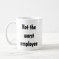 Always Give 100% at Work Two-toned Coffee Mug, Funny Coffee Mug for Office,  Coworker Gift Ideas, Coffee Mug for Work, Fun Gift for Boss 