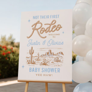 Not Their First Rodeo Welcome Sign