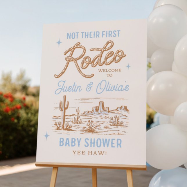 Not Their First Rodeo Welcome Sign (Creator Uploaded)