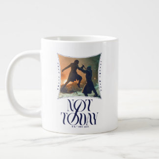 "Not Today" Arya Stark Vs. The Night King Giant Coffee Mug