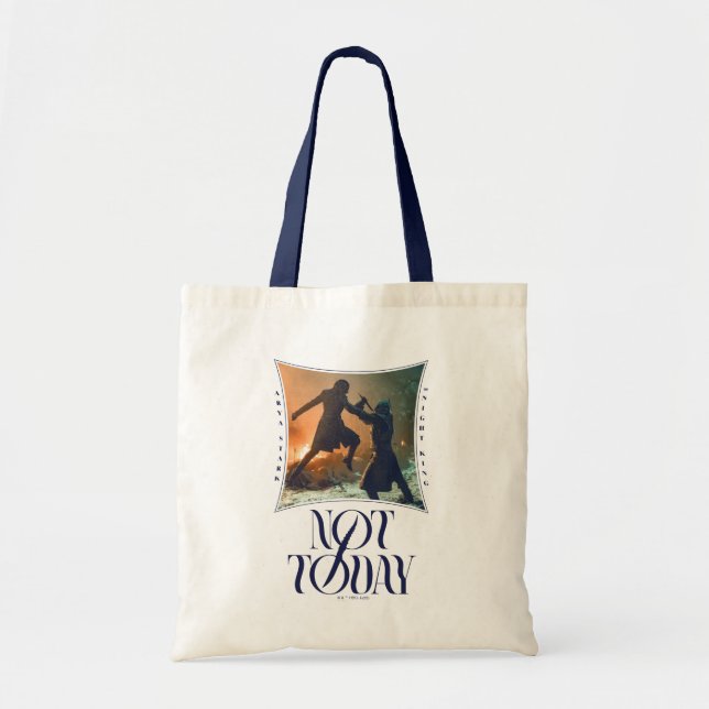 "Not Today" Arya Stark Vs. The Night King Tote Bag (Front)