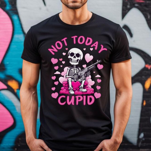 Not Today Cupid Anti Valentine's T-shirt (Creator Uploaded)