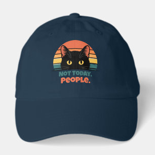 Not Today People Cat Hoodie – Funny Introvert Cat Hat