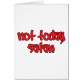 Not Today Satan (Front)