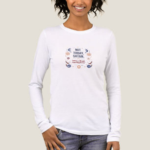 Not Today, Satan – Calm Vibes Only Tee for Women