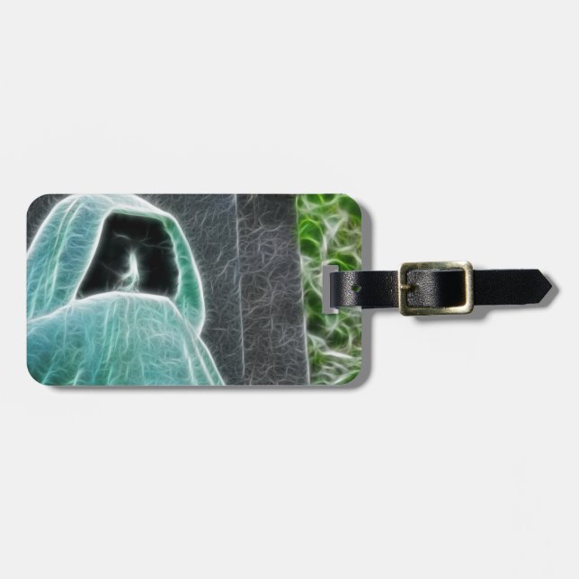 Not Today Satan Luggage Tag (Front Horizontal)