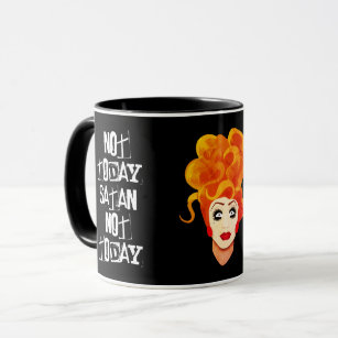 Not today, Satan, not today! Drag Queen face Mug