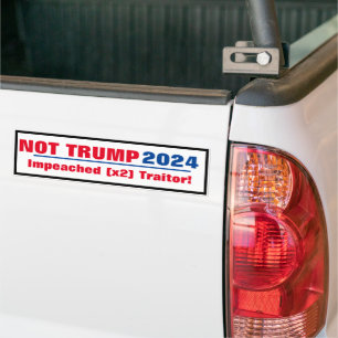 Not Trump 2024 Bumper Sticker