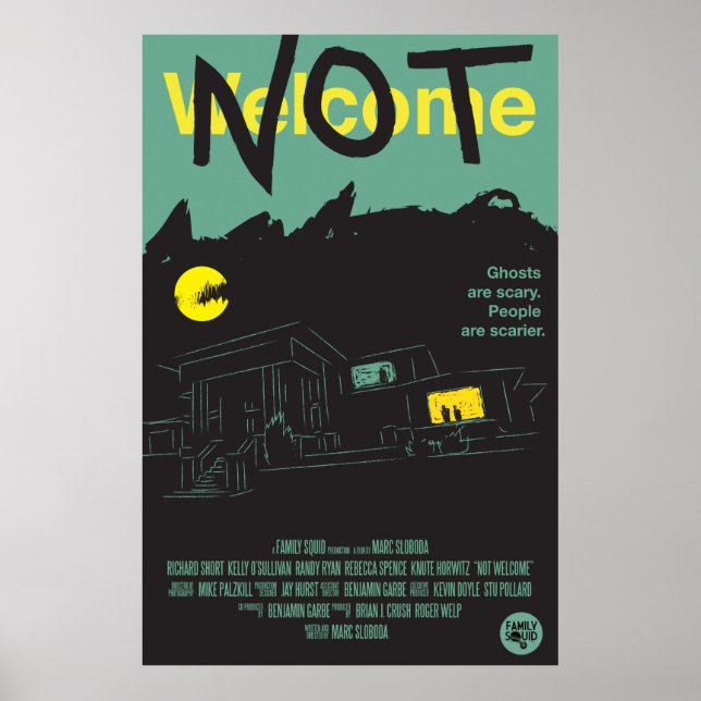 Not Welcome - Movie Poster - 27" x 41" (Front)