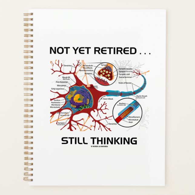 Not Yet Retired ... Still Thinking Neuron Synapse Planner (Front)
