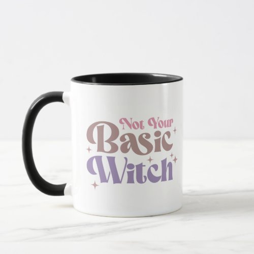 Not Your Basic Witch Halloween Mug