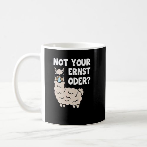 Not Your Ernst Lama With Mouth Guard Respirator Ma Coffee Mug
