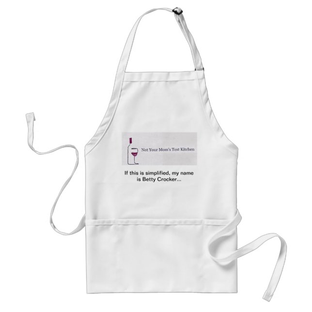 Not Your Mom's Test Kitchen Apron (Front)