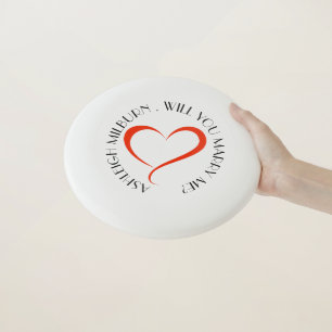 Not Your Ordinary Frisbee Will You Marry Me
