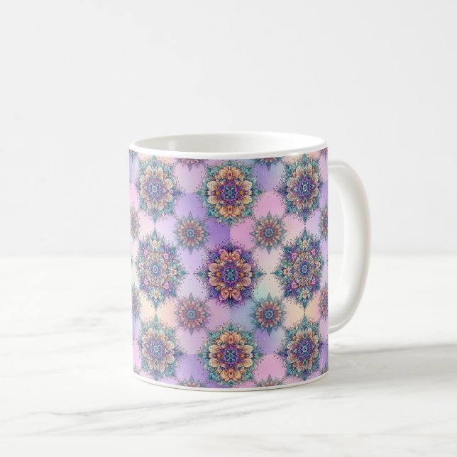 Not Your Ordinary Snowflakes VI Coffee Mug (Front Right)
