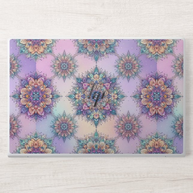 Not Your Ordinary Snowflakes VI HP Laptop Skin (Front)