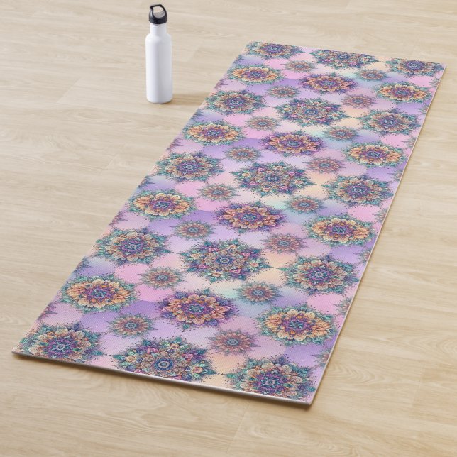 Not Your Ordinary Snowflakes VI Yoga Mat (In Situ)
