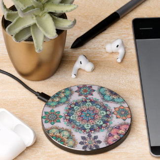 Not Your Ordinary Snowflakes Wireless Charger