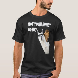 Not Your Serious Or Denglish Alpaca And Sloth T-Shirt