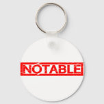 Notable Stamp Keychain