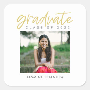 Notably Cool Editable Color Graduation Stickers