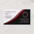 Notary Business Card Template Zazzle