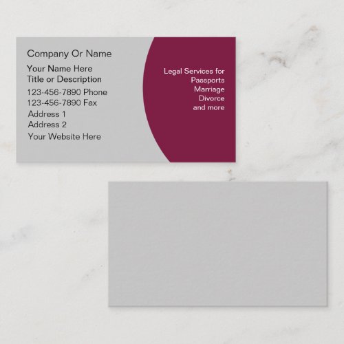 Notary Business Cards