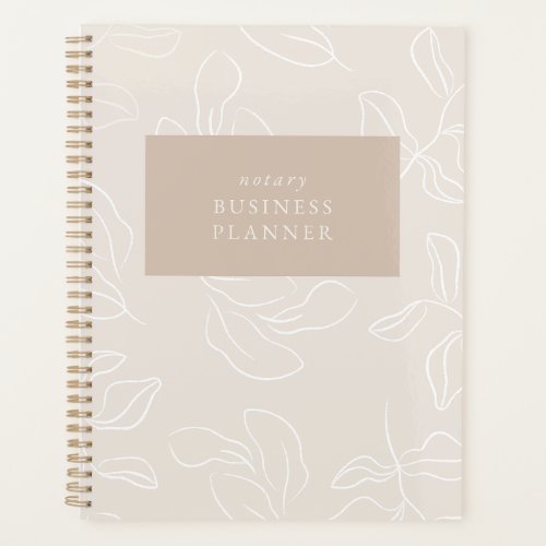 Notary Business Planner