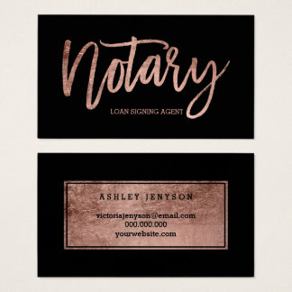 Notary Business Cards & Templates | Zazzle