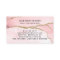 Notary Loan Agent Pink Gold Marble Agate Monogram